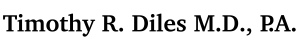 Sponsor Logo for Timothy R. Diles M.D., P.A.