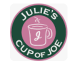 Sponsor Logo for Julie's Cup of Joe
