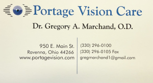 Sponsor Logo for Portage Vision Care