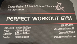 Sponsor Logo for Perfect Workout Gym