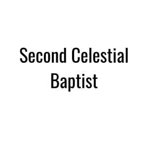 Sponsor Logo for Second Celestial Baptist Church