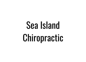Sponsor Logo for Sea Island Chiropractic