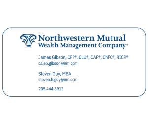 Sponsor Logo for Steven Guy - Northwest Mutual