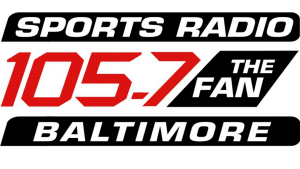 Logo for 105.7 The Fan