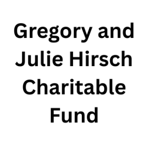 Sponsor Logo for Gregory and Julie Hirsch Charitable Fund