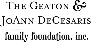 Logo for The Geaton & JoAnn DeCesaris Family Foundation