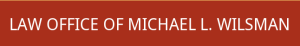 Sponsor Logo for Michael Wilsman Law Office