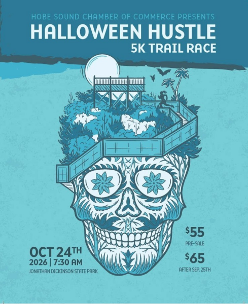 Hobe Sound Chamber                             Halloween Hustle 5K Trail Race, photo 6 of 7