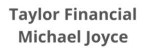 Sponsor Logo for Taylor Financial, Michael Joyce