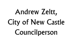 Sponsor Logo for Andrew Zeltt, City of New Castle Councilperson 