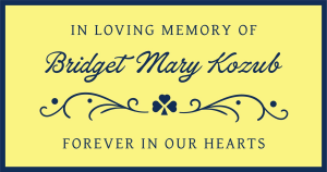 Logo for Bridget Kozub