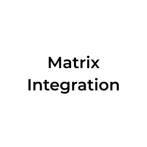 Sponsor Logo for Matrix Integration
