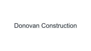 Sponsor Logo for Donovan Construction