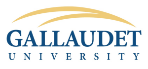 Sponsor Logo for Gallaudet University
