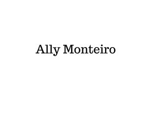 Sponsor Logo for Ally Monteiro