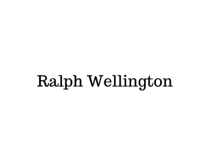Sponsor Logo for Ralph Wellington