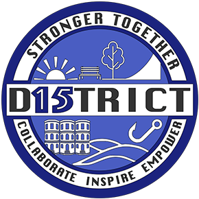 Sponsor Logo for District 15 President's Council