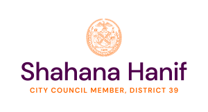 Sponsor Logo for Council Member Shahana Hanif