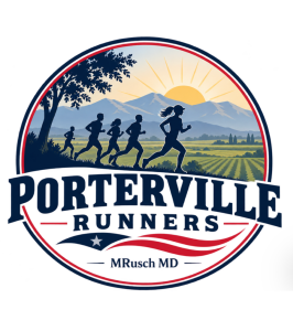 Logo for Porterville Runners I M Rusch MD