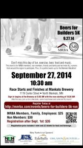 Beers for builders 5k run/walk