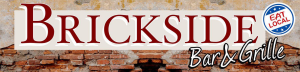 2025 Sponsor level Logo for Brickside Bar & Grill