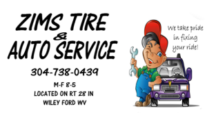 Sponsor Logo for Zims Tire & Auto Service