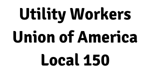 Sponsor Logo for Utility Workers Union of America Local 150