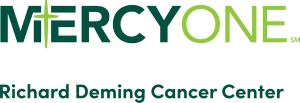 Sponsor Logo for Mercy One Richard Deming Cancer Center