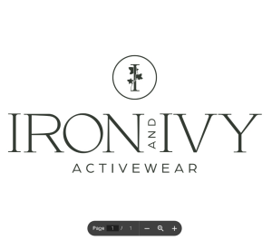 Sponsor Logo for Iron & Ivy