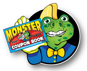 Sponsor Logo for Monster Coupon Book