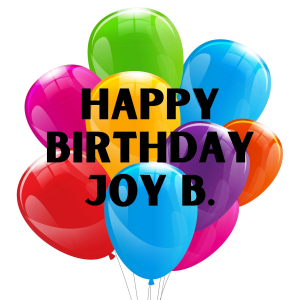 Sponsor Logo for Happy Birthday Joy B.
