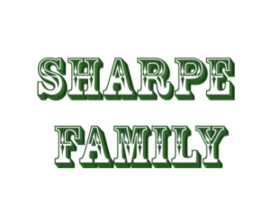 Sponsor Logo for Sharpe Family