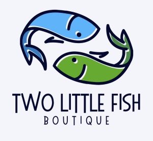 Logo for Two Little Fish Boutique