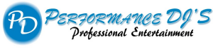 Sponsor Logo for Performance DJ's