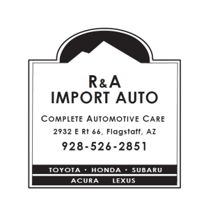 Sponsor Logo for R & A Import Auto