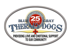 Sponsor Logo for Blue Gray Therapy Dogs