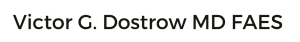 Logo for Victor G. Dostrow MD FAES