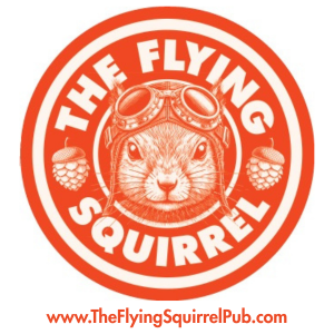 Logo for The Flying Squirrel Pub