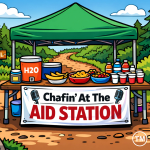Sponsor Logo for Chafin' at the Aid Station Podcast