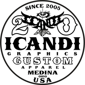 Sponsor Logo for iCandi Graphics & Custom Apparel