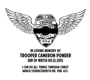 Sponsor Logo for Trooper Cameron Ponder
