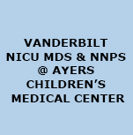 Sponsor Logo for VANDERBILT NICU MD’S & NNP’S @ AYERS CHILDREN’S MEDICAL CENTER