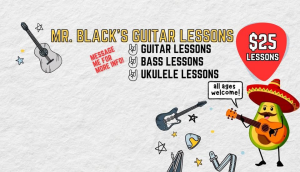 Sponsor Logo for Mr. Black's Guitar Lessons