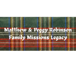 Sponsor Logo for Matthew & Peggy Robinson Family Missions Legacy