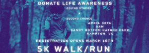 Donate Life 5K Walk/Run home
