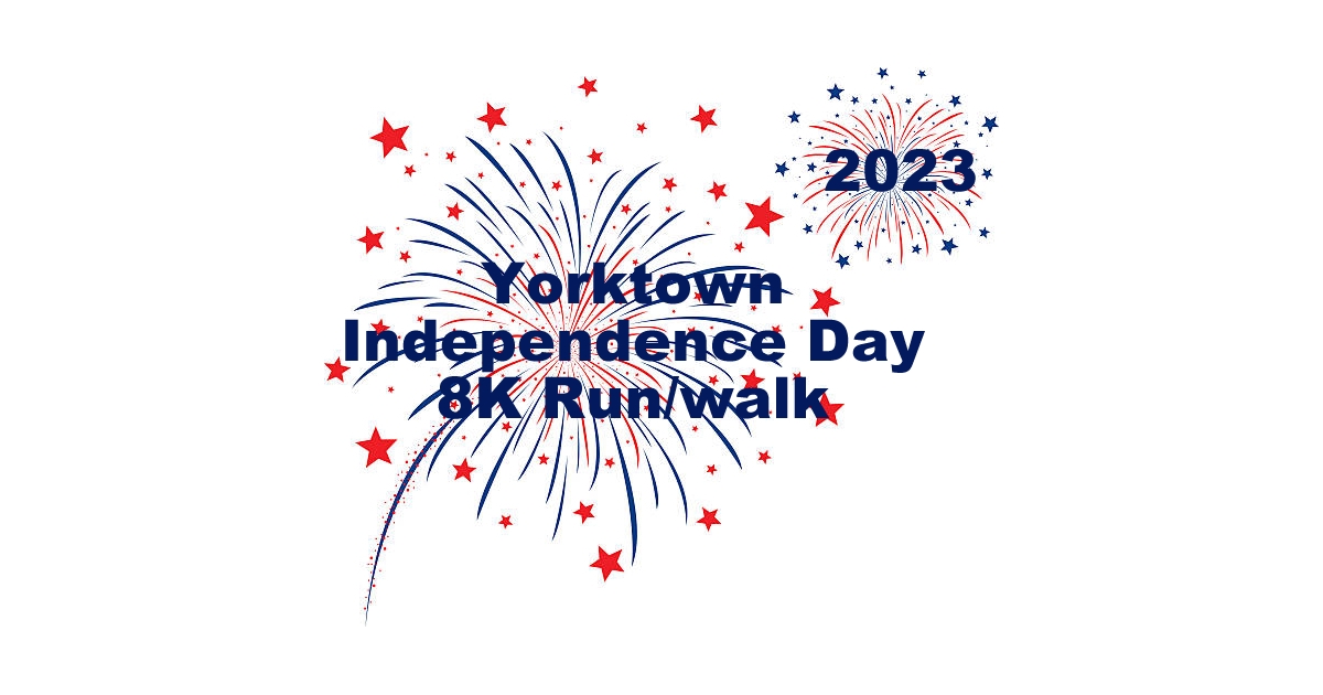 Yorktown Independence Day 8K Run/Walk Results