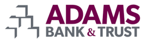 Sponsor Logo for Adams Bank and Trust