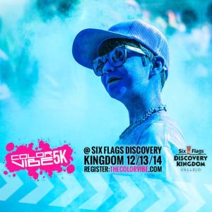 Color Vibe 5K: Six Flags