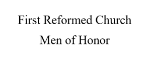 Sponsor Logo for First Reformed Church Men of Honor