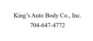 Sponsor Logo for King's Auto Body Co., Inc.